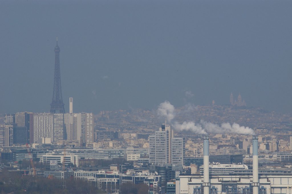 Paris, 7e ville plus polluée d'Europe