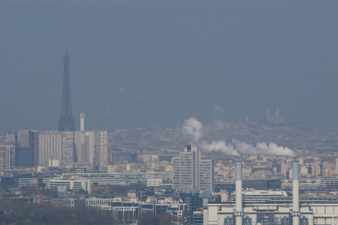 Paris, 7e ville plus polluée d'Europe