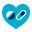 pictogramme en forme de coeur medicament