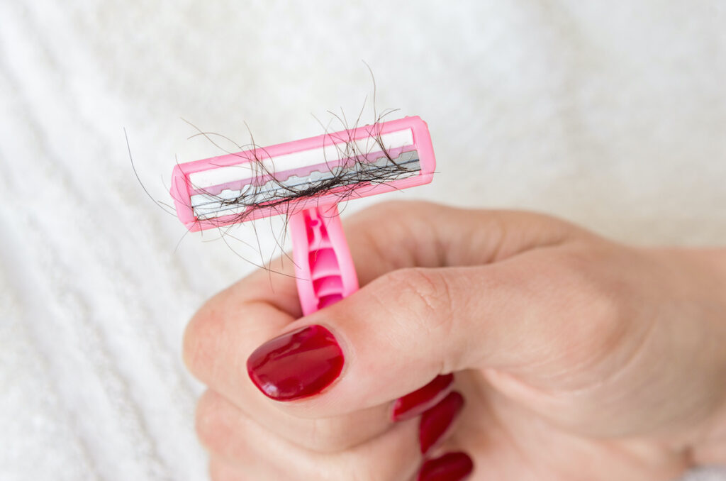 zones du corps à ne pas épiler