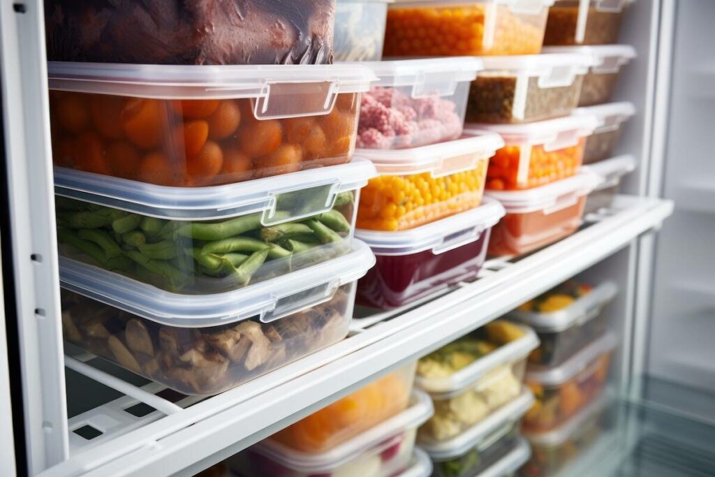 aliments qui ne se conservent pas dans boîte en plastique